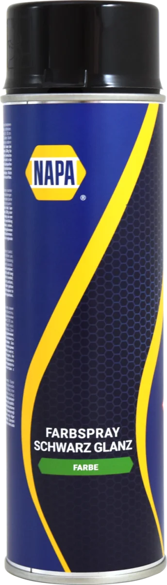 Farbspray schwarz Glanz 500ml N610500 NAPA