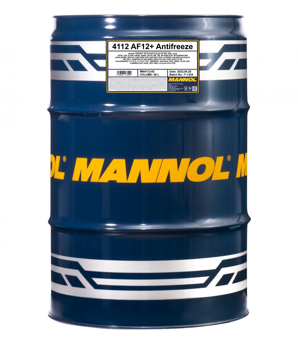 MANNOL RADIATOR ANTIFREEZE AF12+ 60L