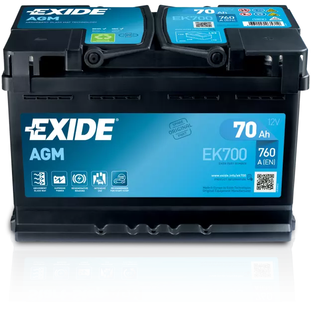 EXIDE AGM EK700