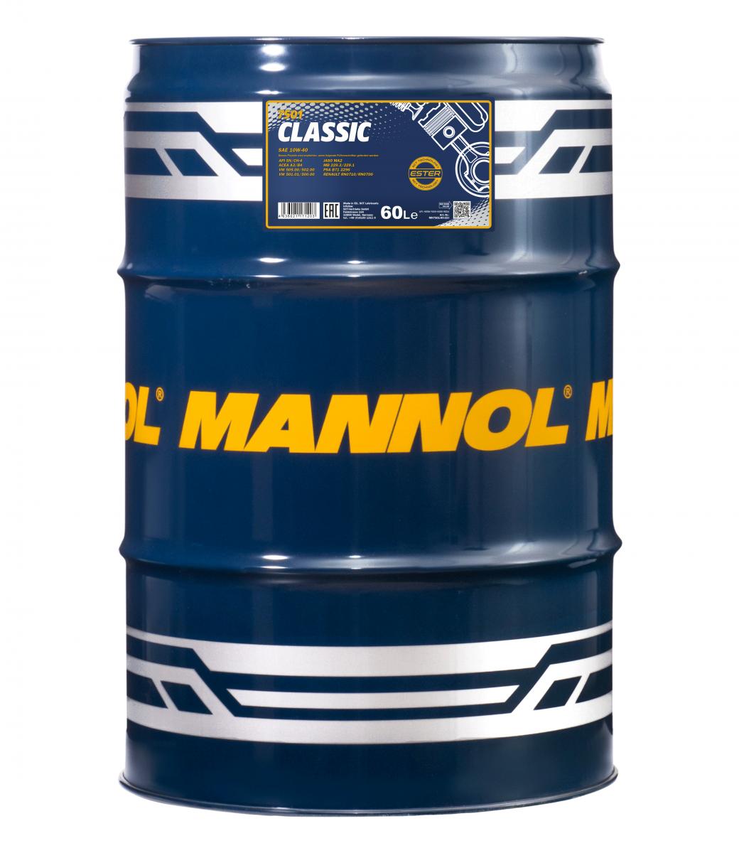  MANNOL Classic 10W-40 MN7501-1 engine oil 60L