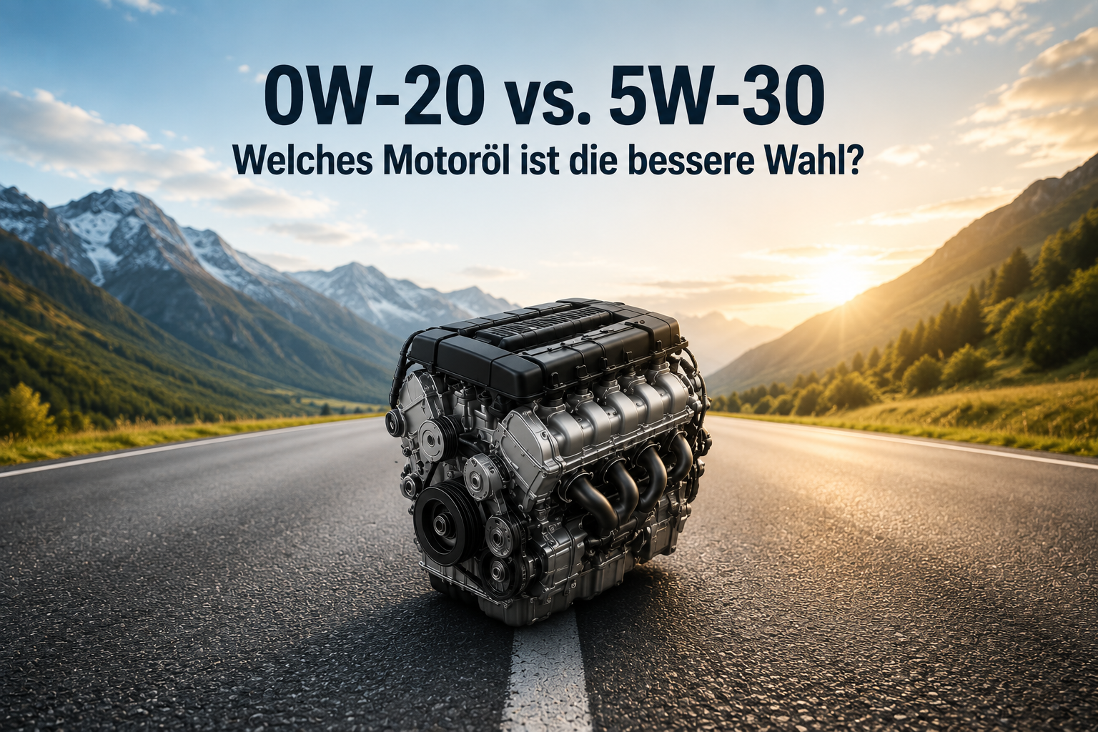 0W-20 vs. 5W-30 – Welches Motoröl ist die bessere Wahl?