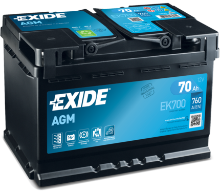 EXIDE AGM EK700